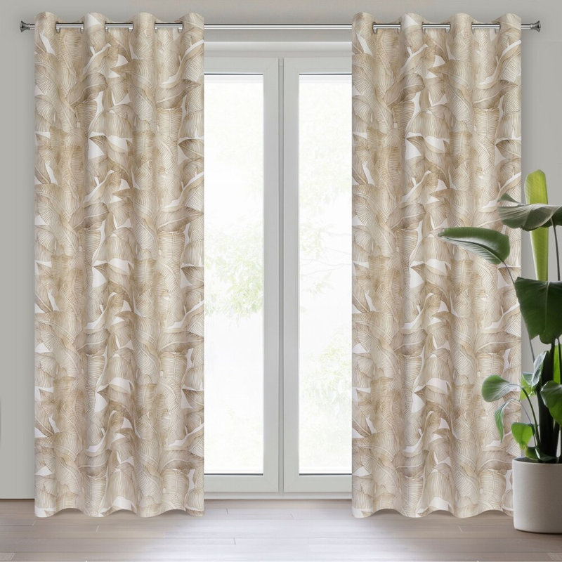 Clitherall Room Darkening Curtain Single Panel