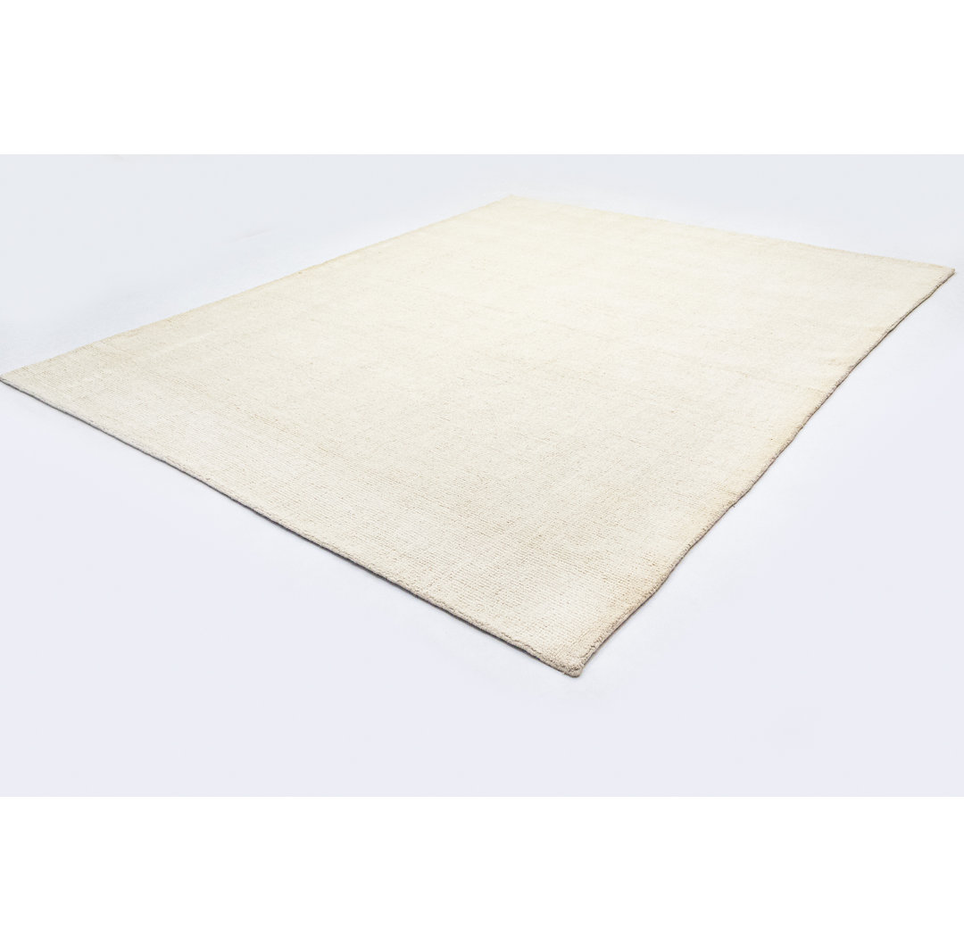 Laronda Hand Knotted Wool Beige Indoor/Outdoor Rug