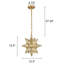 Luminaire suspendu Moravian Star 13 po-502436116-502436114