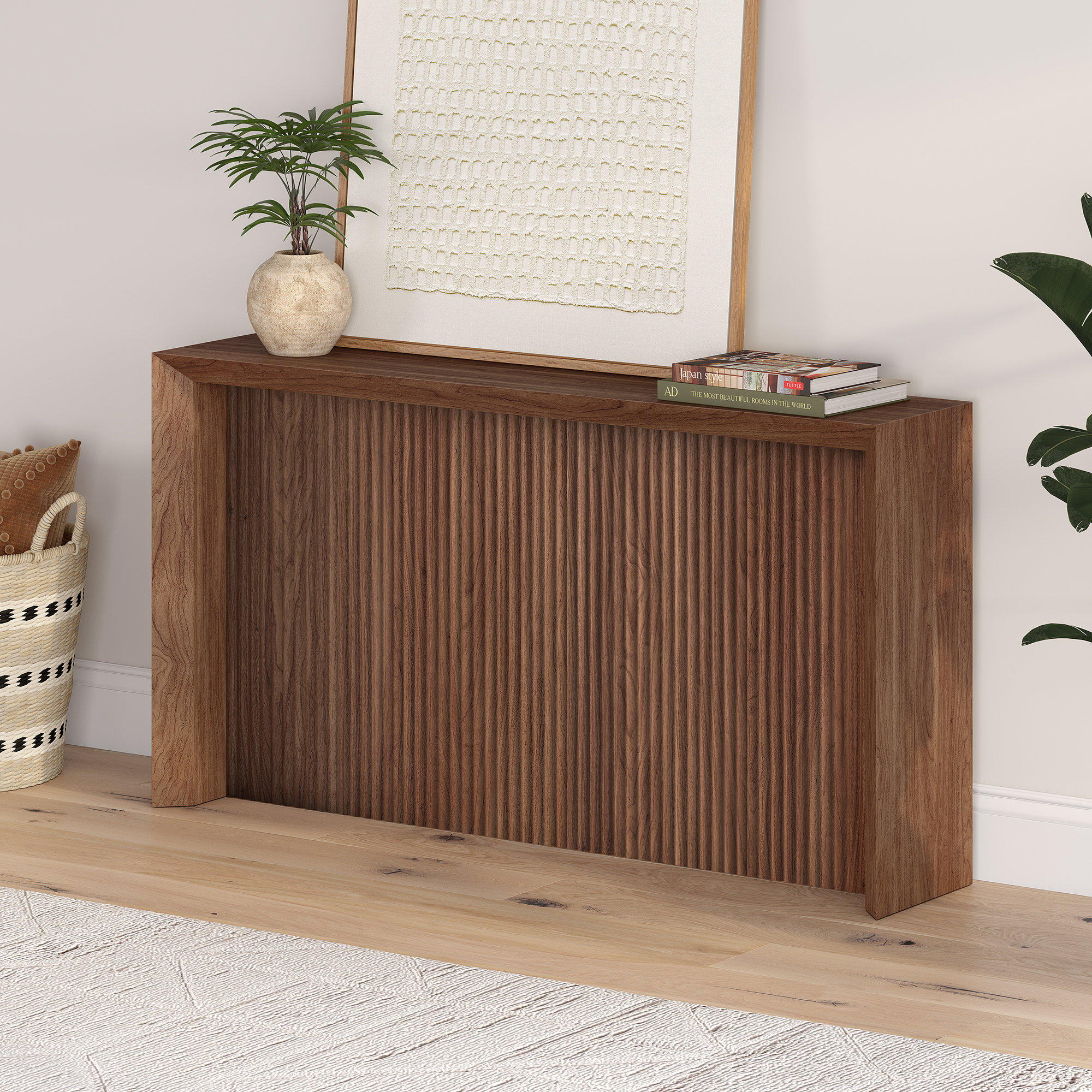 Latitude Run Adelma 141.6Cm Console Table & Reviews | Wayfair.co.uk