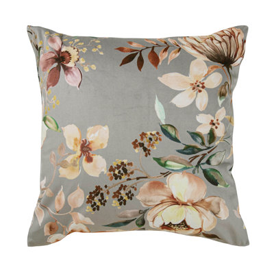 Borotice Grey Square Cushion