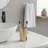 Golden Bathroom Accessory Set