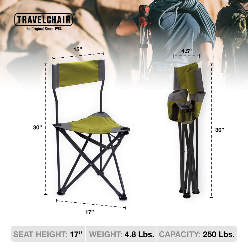 Folding Camping Chair, Green
