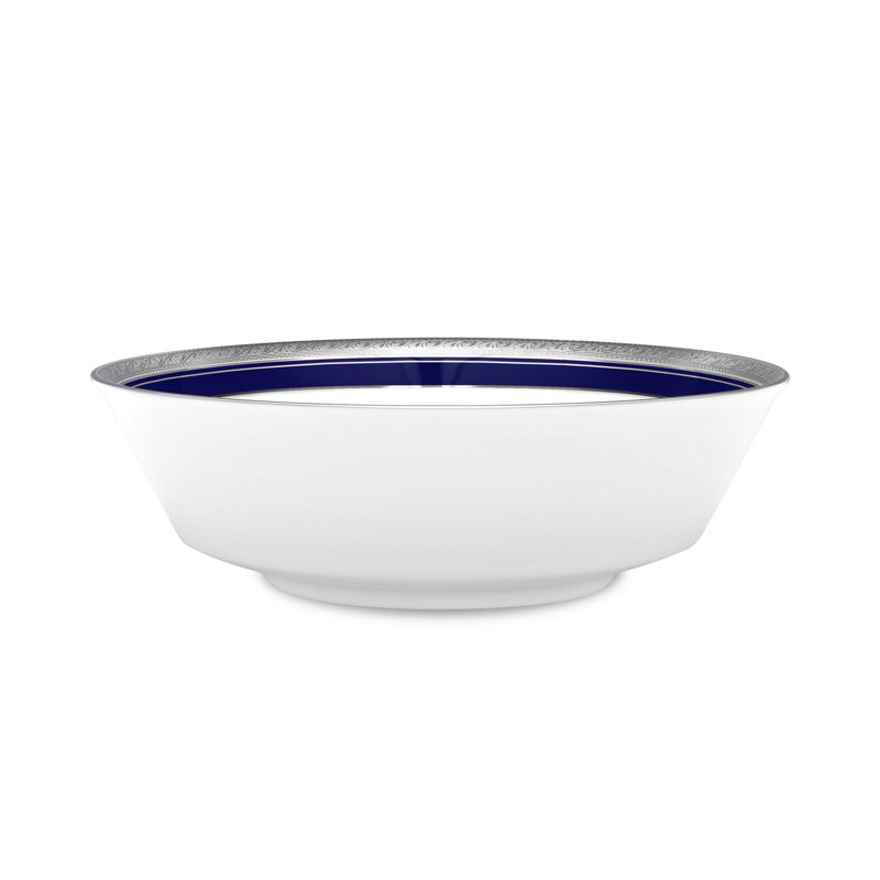 Bol à légumes / à salade Noritake Crestwood Cobalt Platinum, 9 po, 40 oz