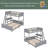 Haydan Kids Bunk Bed with Drawers-60686206-60686207