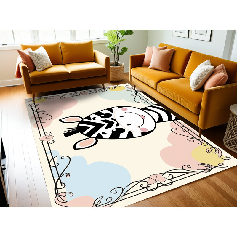 Tapis lavable Indigo, Rectangulaire 2 pi x 3 pi