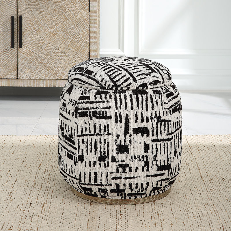 Candelario Upholstered Ottoman