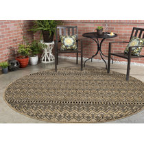 Nautical Woven Nautical Entry Rug, Round Door Mat Made in the USA by hand  in Mystic, Connecticut $ 145.00