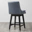 Tabouret de comptoir pivotant 26 po Aleksy-100041995