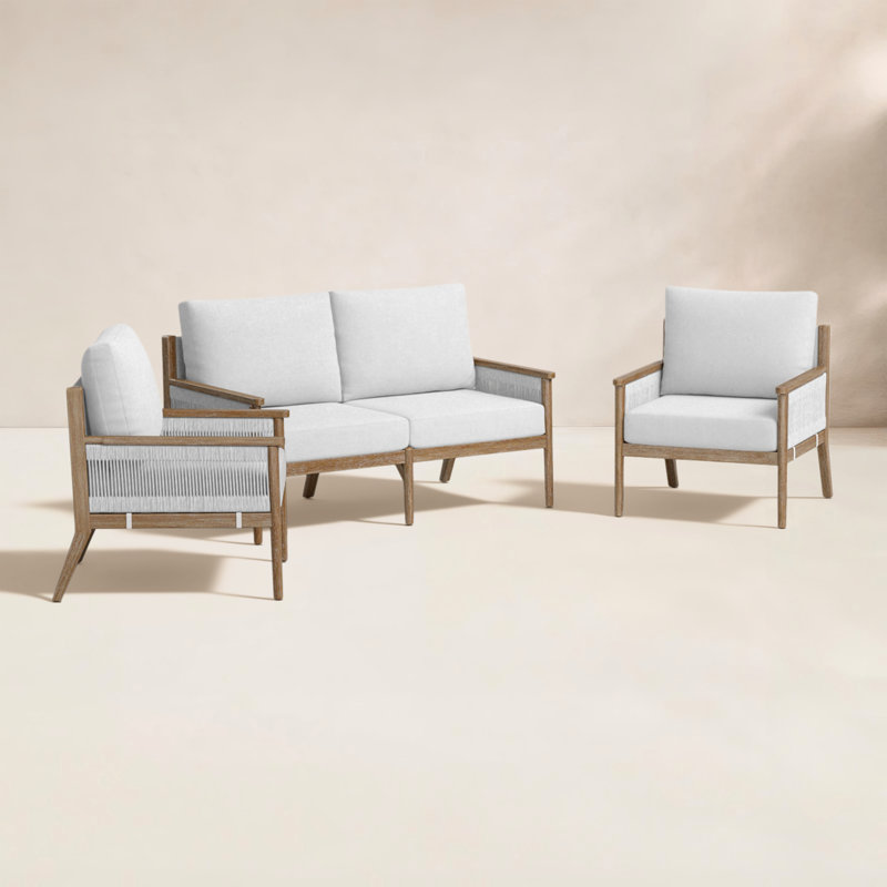Rydell Acacia 4 - Person Patio Conversation Set