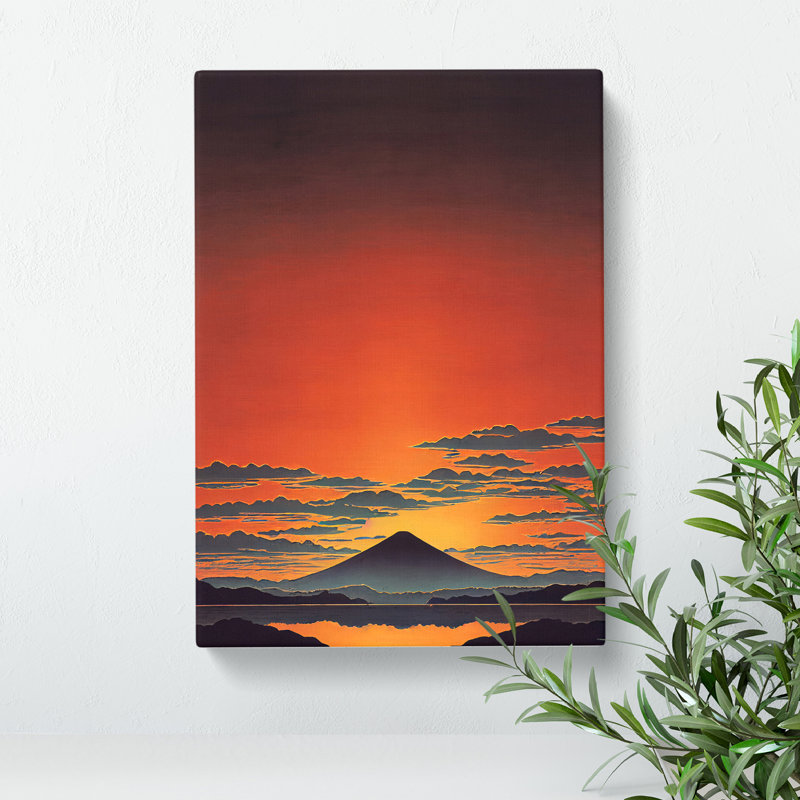 XV1022-4270X Stupendous Sunset - Print, Wrapped Canvas, No Matte, 50cm H x 35cm W