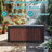 150 Gal Weatherproof Walnut Deck Box