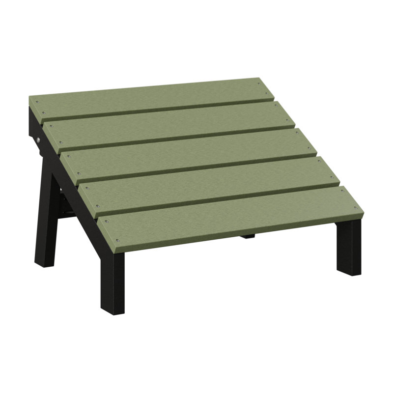 Repose-pieds berlinois berlinois Berlin, Sage Top/Black Base