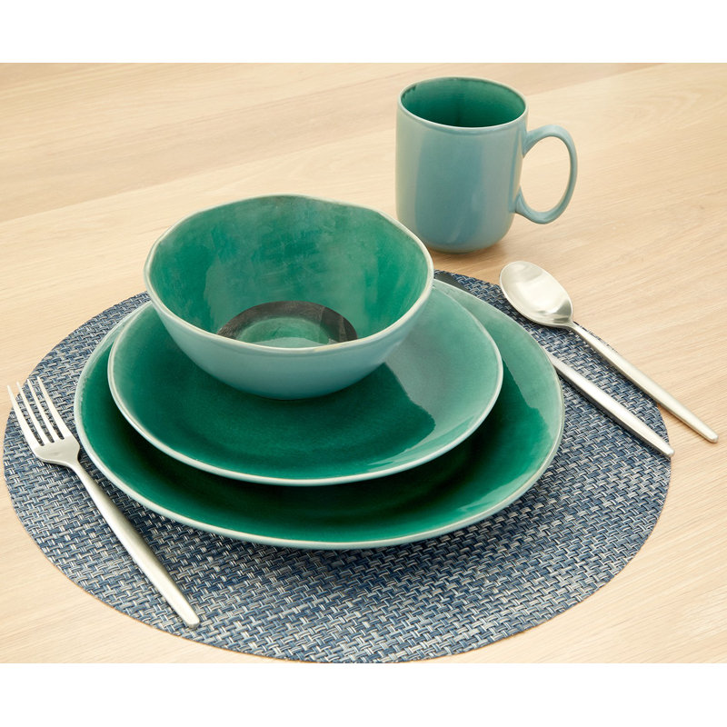 Piece Ceramic Dinnerware Set - Service for 4
