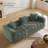 89.8" Modern Compression Tufted Sofa with Pillows-1511911028