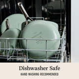 Calphalon Ceramic Nonstick 12-Piece Cookware Set, Silver Ash