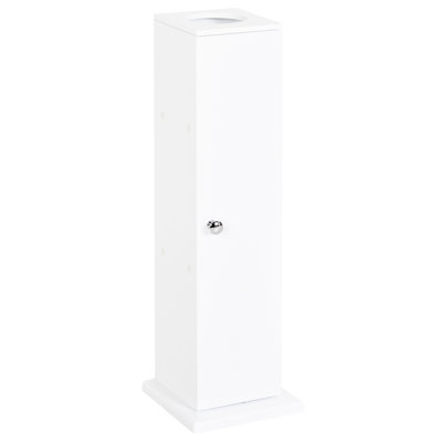 Élégante armoire à papier hygiénique pour le rangement de la salle de bain et de la cuisine