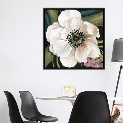 « anemone study iv », reproduction sur toile tendue