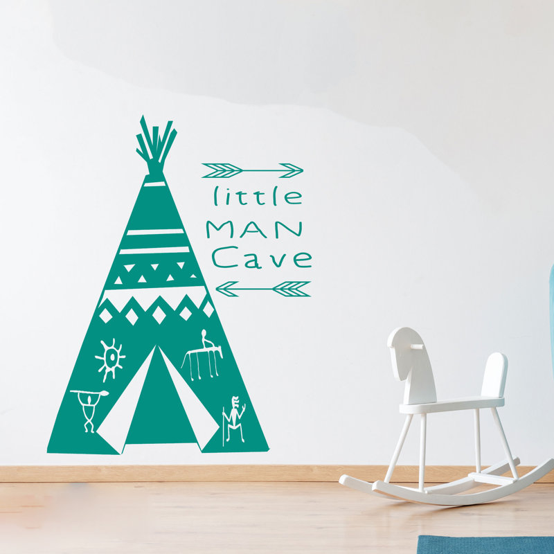 Abstract Non-Wall Damaging Wall Decal