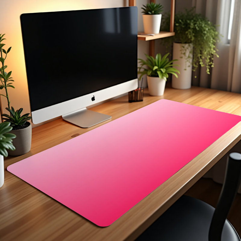 Polyester Desk Pad, 14.4x12.1