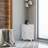 Zal Freestanding Corner Floor Accent Space-Saving Storage Cabinet with Adjustable Shelf-18821403