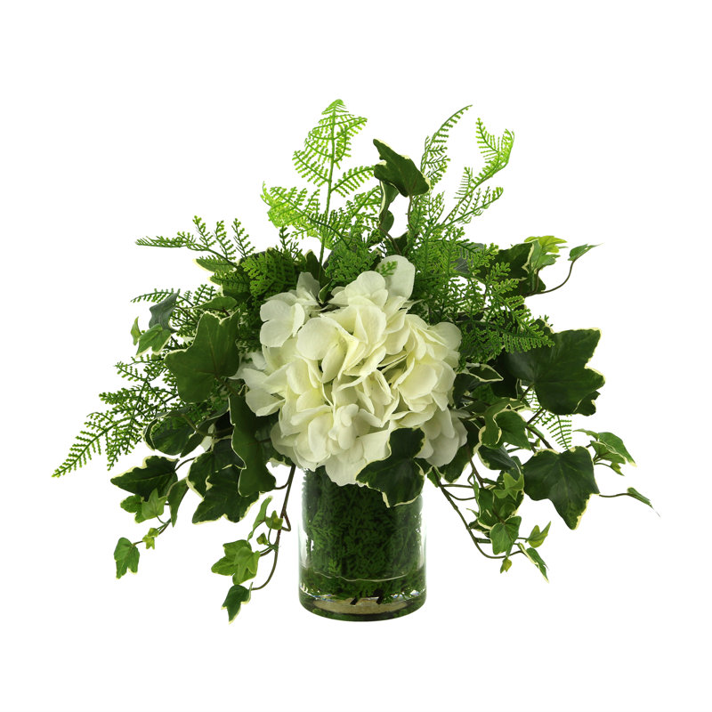 Arrangement floral hortensia Richas
