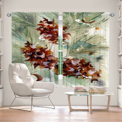 Desiya Room Darkening Curtains / Drapes Pair