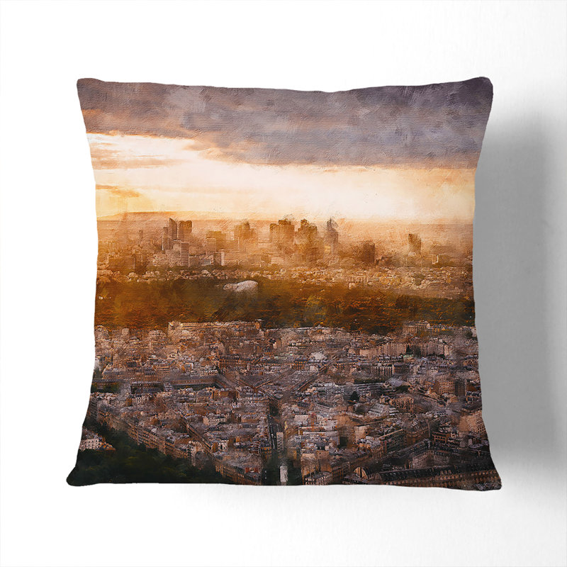Square Throw Cushion, 55cm H x 55cm W x 20cm D