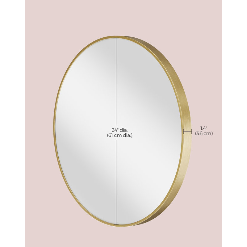 Deniene Metal Flat Floor Mirror