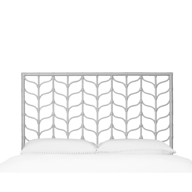 Ivy Twin Platform Bed, Citrus Orange, Queen, Light Gray