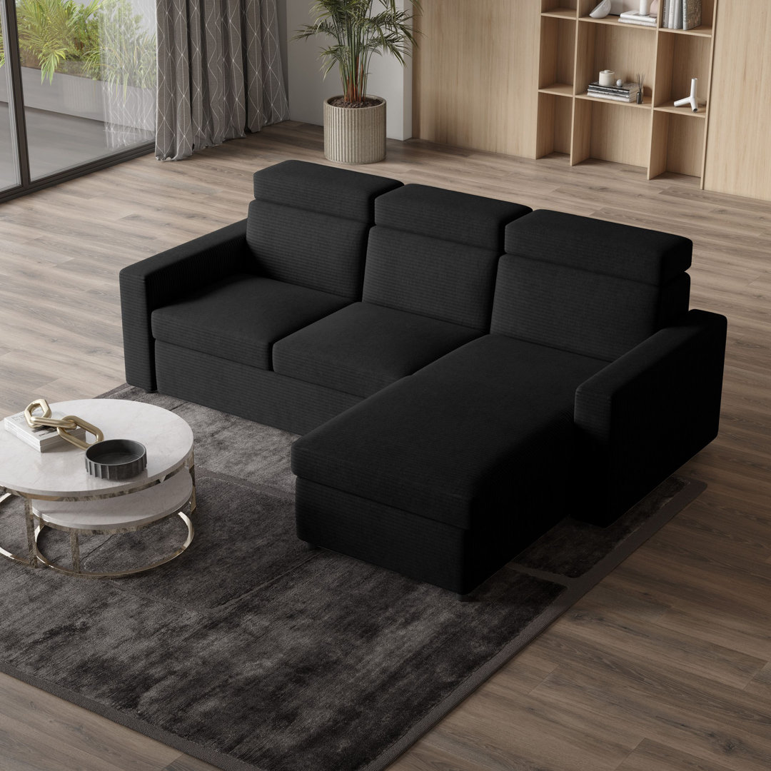 Ecksofa Sharray mit Bettfunktion