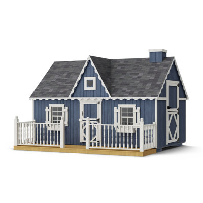 Victorian Outdoor Wood Playhouse