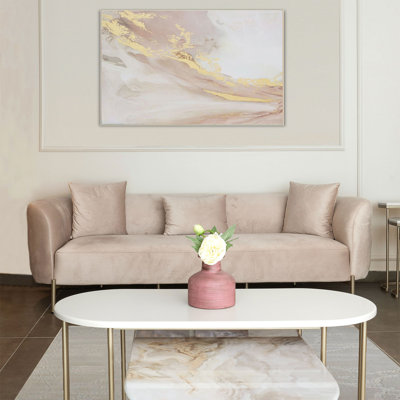 97.6'' Velvet Sofa