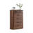 6 Drawers Dresser For Bedroom, 45" Tall Dresser With Curved Profile Design, Wood Fluted Chest Of Drawer, Modern Drawer Storage Organizer For Bedroom, Living Room, Entryway-1165991006
