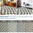 8X10 Area Rug Living Room Rugs - Washable Neutral Modern Abstract Soft Thin Large Rug Indoor Floor No Slip Rug Carpet For Bedroom Under Dining Table Home Office Decor (Green)-384743756
