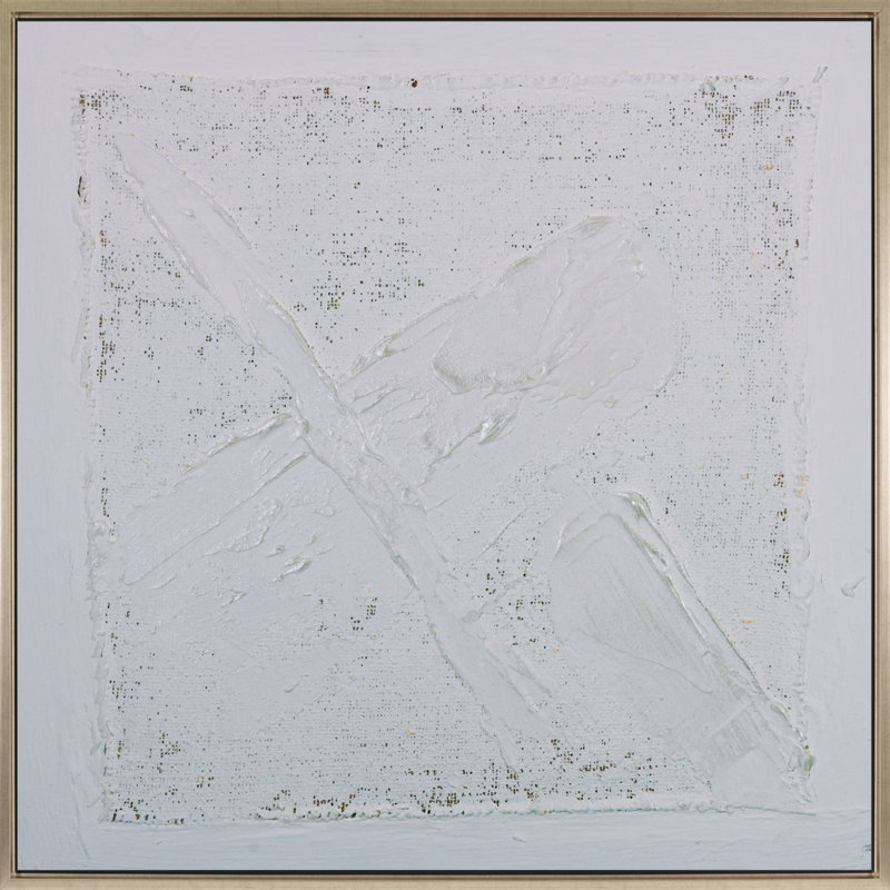 Barry Print, Laguna Silver Framed