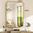 Jyun Safely Rounded Rectangle Metal Bathroom Mirror-92729438-111107342