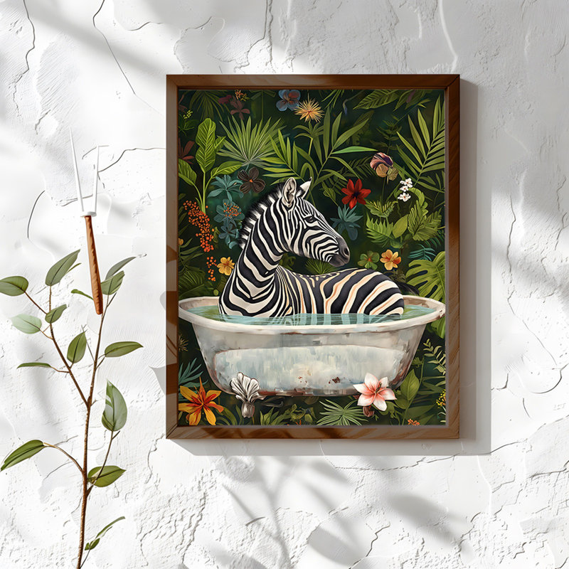 Elegant Decorative Framed MDF Painting, 13.8 x 18.5 x 0.1 inches | 100% MDF (Thickness: 0.1 inches) and 100% Spruce Frame | Perfect Wall Art for Living Room, Bedroom, and Office Décor, Stylish and Modern Design