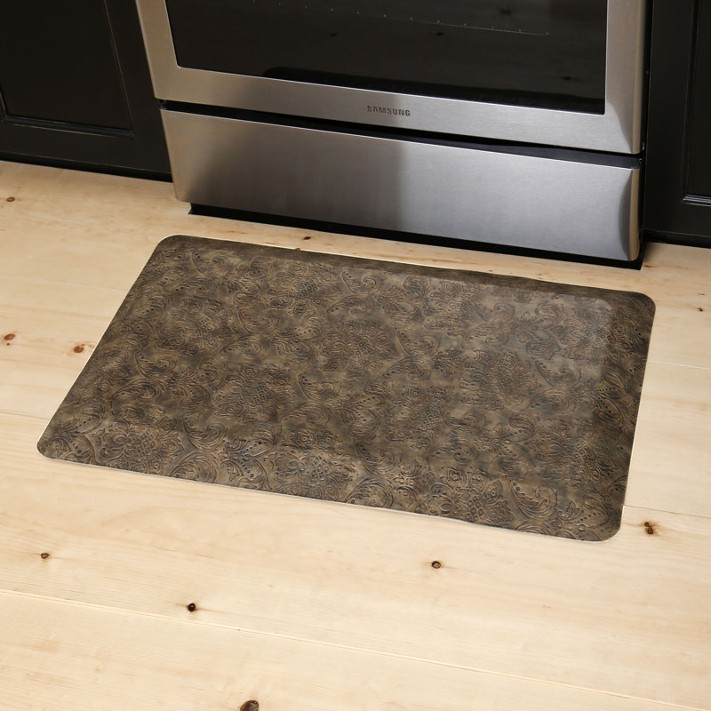 Tapis anti-fatigue Emeril Lagasse, Rectangle 1 pi 8 po x 3 pi 3 po, Brun