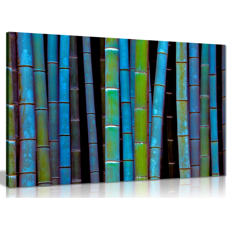 Bamboo Forest - Wrapped Canvas Print, 61cm H x 91cm W