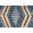 Lux Geometric Handmade Flatweave Blue & Brown High/Low Diamond Patterned Jute Area Rug By Tufty Home-72534280
