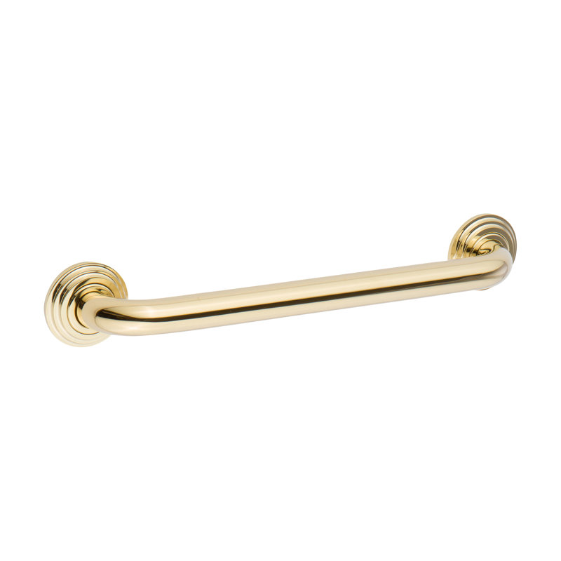 Chelsea Grab Bar, 16" W, Polished Chrome