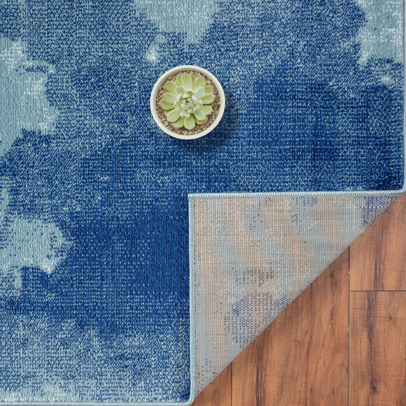 Sevim Abstract Indoor Rug, Rectangle 8' x 10'