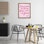  «Dry Cold Free Champagne», art mural encadré par Kristina Hultkrantz