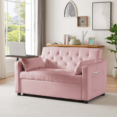 Velvet Sofa  Bed