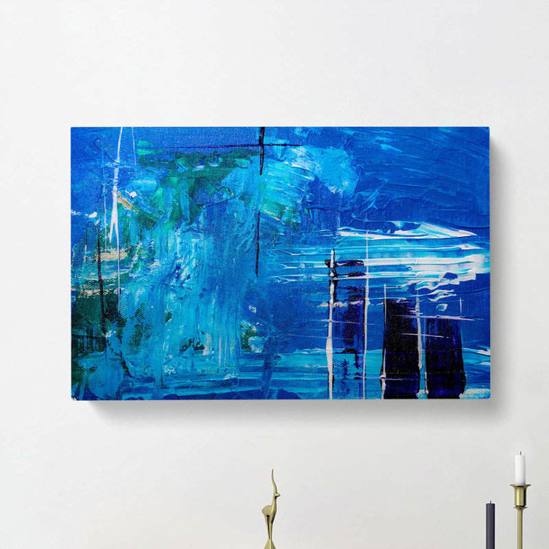 Abstract Art Painting Vol.85 by S.Johnson - Wrapped Canvas, 40cm H x 60cm W x 3cm D