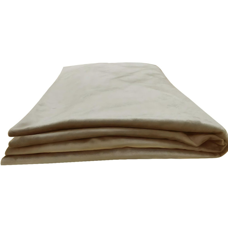 Velvet Replacement Pillowcase for Wowmax Headboard Wedge Reading Pillow, Triangular Pillow Cover without Insert Compression