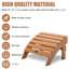 Repose-pieds Garden Furniture, toutes saisons - brun