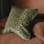 SAVANNA Velvet Medium Piped Cushion - Lobelia
