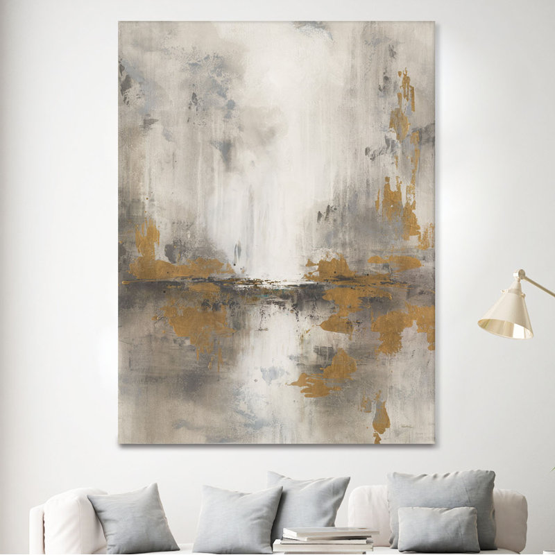 «Misty Morning Light» par Leah Rei, reproduction d'art sur toile tendue